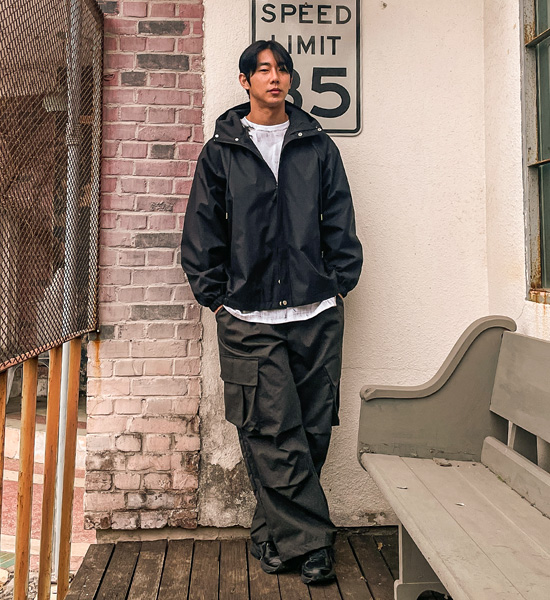 (L-6XL)<BR>카이쿠 带帽外套