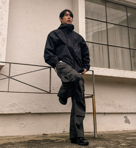 (L-6XL)<BR>카이쿠 带帽外套