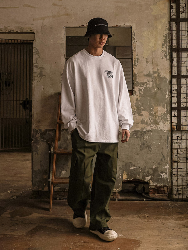 (XL-6XL)<BR>다니푸르 长袖t恤 T002