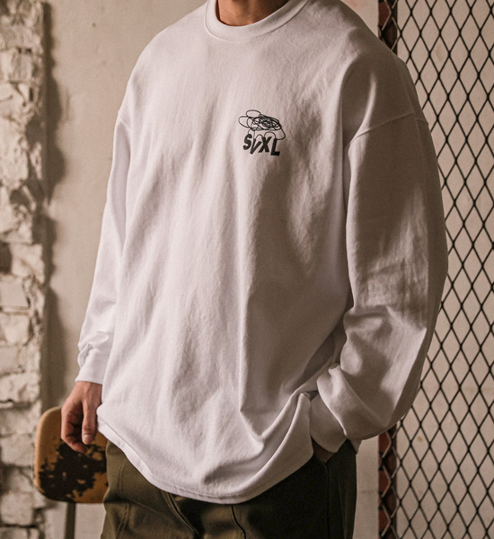 (XL-6XL)<BR>다니푸르 长袖t恤 T002