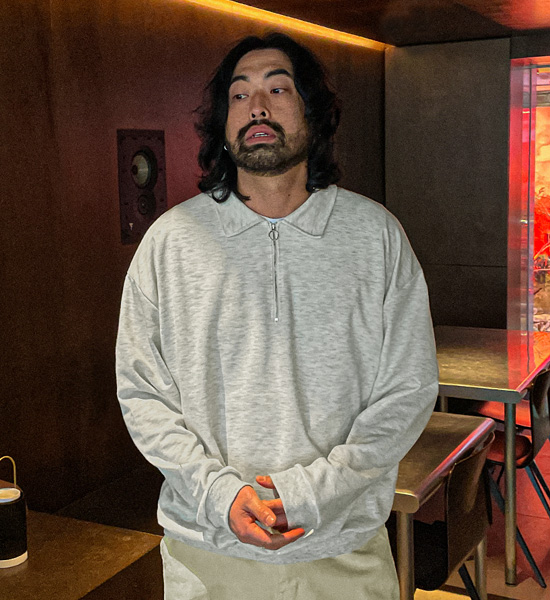 (XL-6XL)<br>아서드 领子卫衣