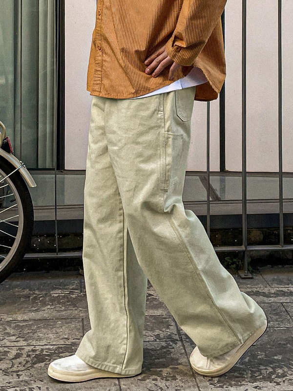 마투라타 半宽配合 棉裤