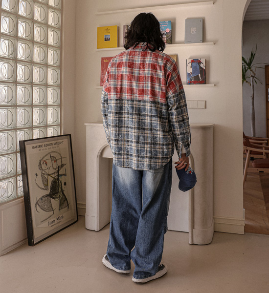 소카다 格子衬衫