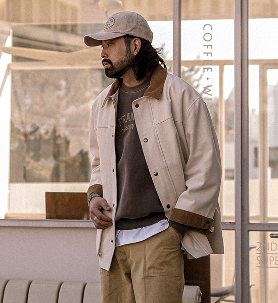 (XL-6XL)<BR>마칸두라 工作夹克