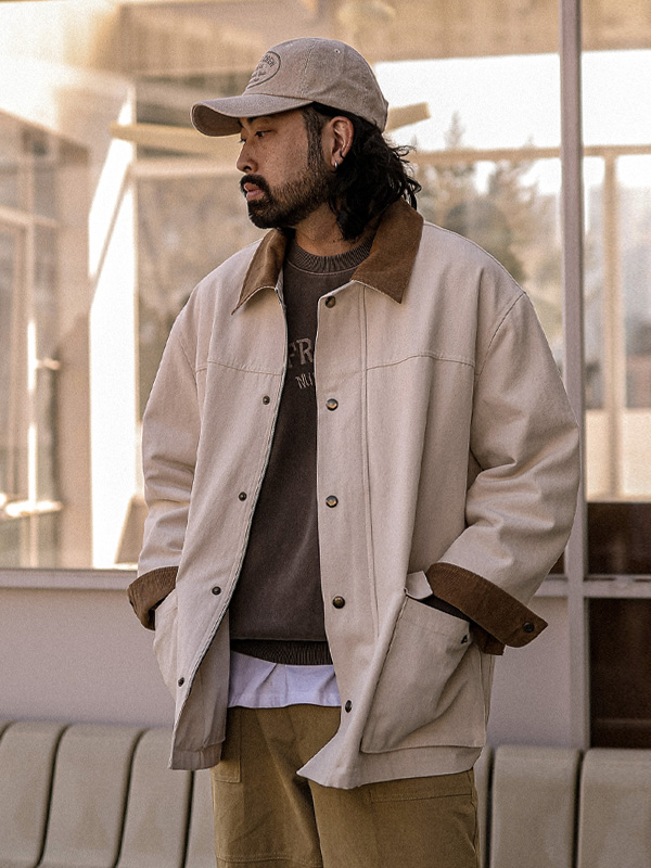 (XL-6XL)<BR>마칸두라 工作夹克