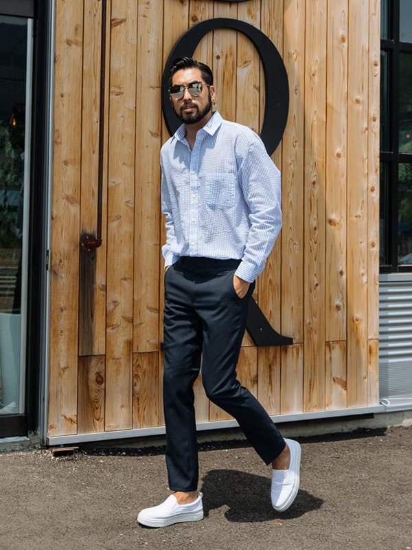 (L~5XL)<br>쥬이시 长袖衬衫