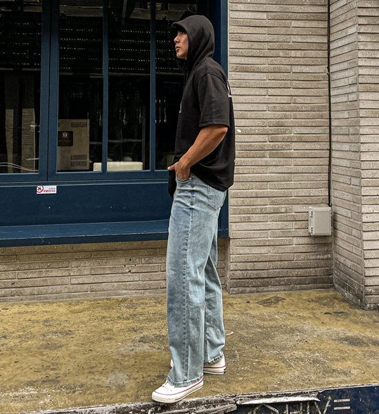 (XL-6XL)<br>썬데이모드 반팔후드