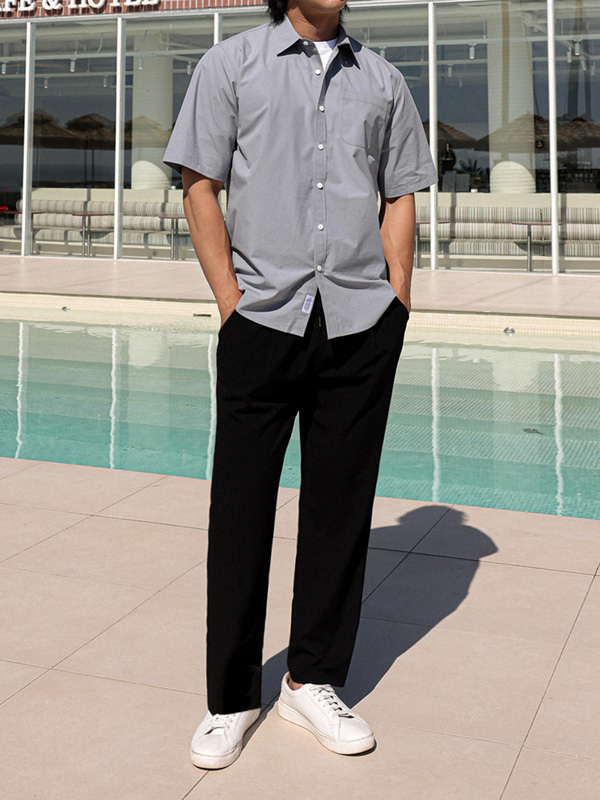 (M-5XL)<BR>바바디 标准配合 松紧带裤