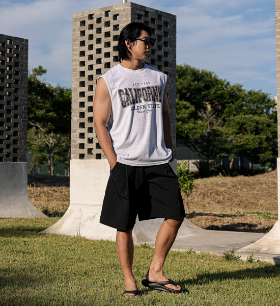 (M-5XL)<br>브로디 百慕大 松紧带短裤 1108