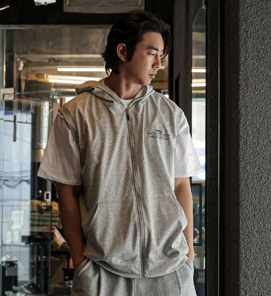 (XL-5XL)<BR>로마노바 带帽马甲