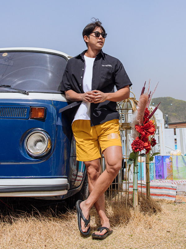 <br><font color="#fd0303">[365SALE]</font><br><font color="#2046a7">★교환/반품불가★</font><br>쉼터 棕榈树 衬衫