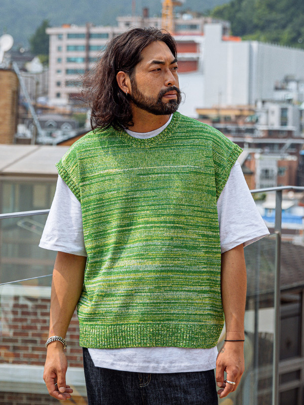 (L~5XL)<BR>베링턴 针织马甲