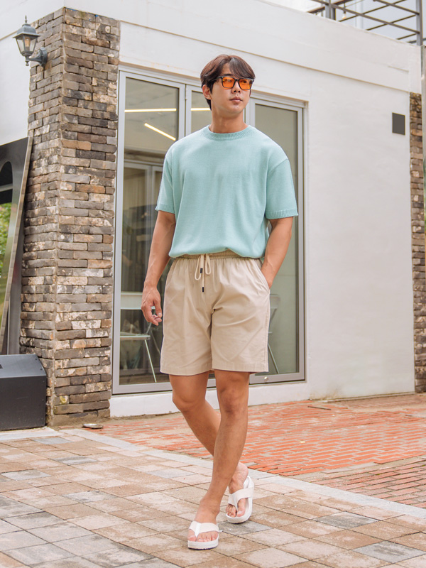 (L-5XL)<br>헤이미쉬 短袖针织品