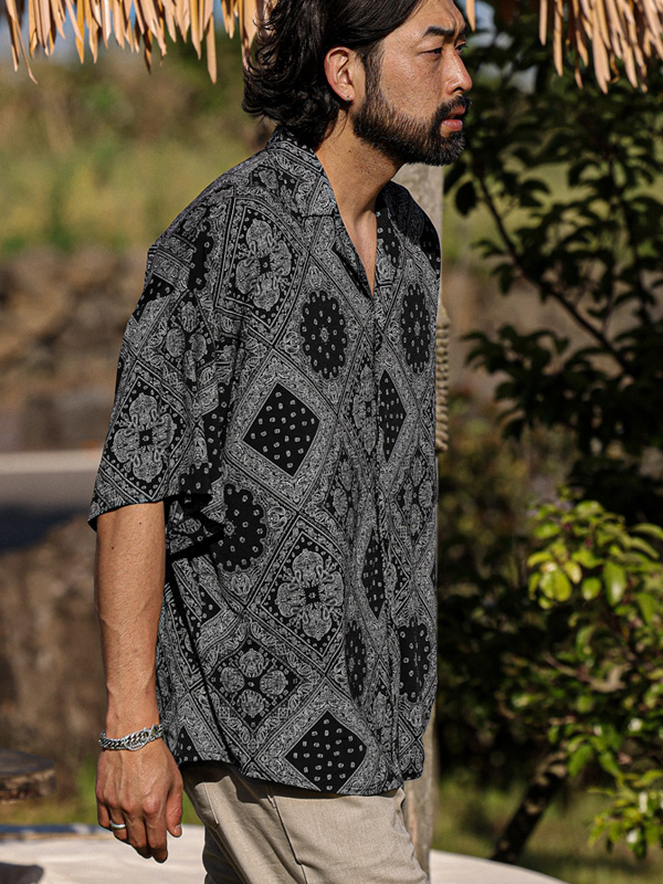 (XL-6XL)<BR>타사보 短袖衬衫