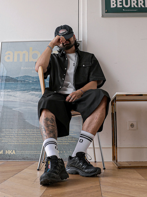 (XL-5XL)<br>틴시야 无洗牛仔裤 短袖衬衫