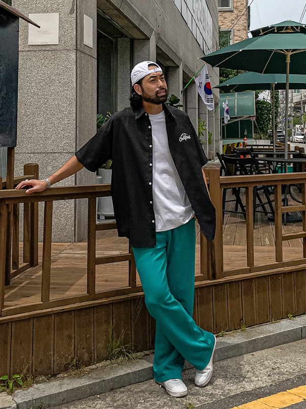 (XL-5XL)<BR>파코타 短袖衬衫