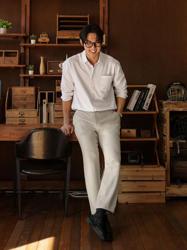 (M-6XL)<br>줄린 长袖衬衫