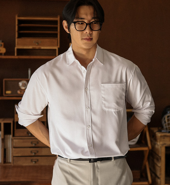 (M-6XL)<br>줄린 长袖衬衫