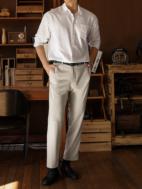 (M-6XL)<BR>나이브스 后松紧带 宽松长裤 <br><font color="#098a09"><B>选择长度 (基础,长款+10cm)</B></font>