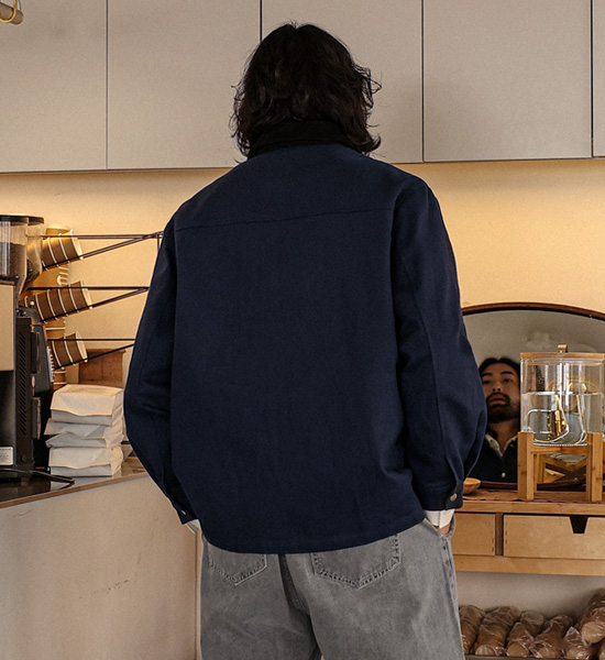 (XL-6XL)<Br>코스토마 골덴카라 工作夹克