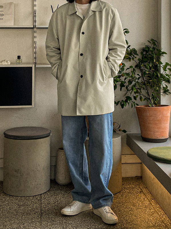 (S-6XL)<BR>라나스니 半宽配合 牛仔裤 #12