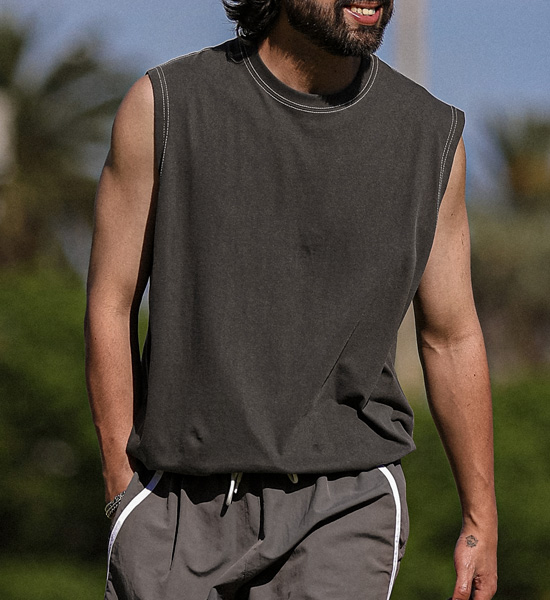 (L-5XL)<BR>머렐스 颜料 背心