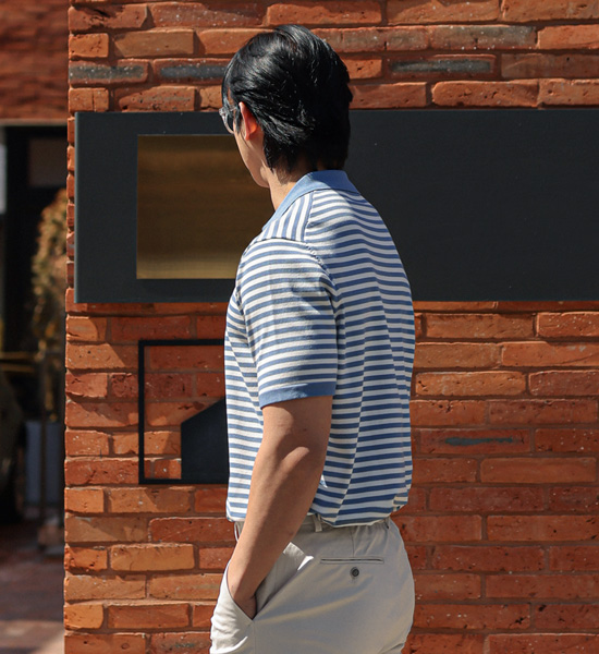 (L-6XL)<br>쇼츠카라반팔니트