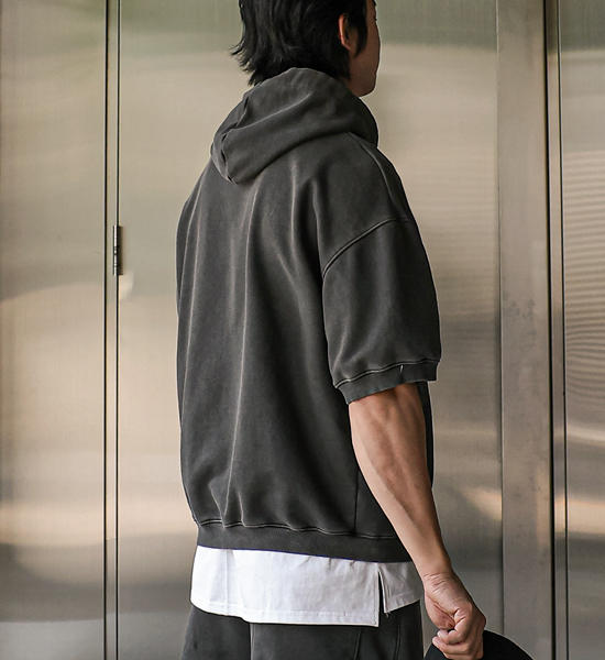 (XL-6XL)<br>로나이프 短袖连帽衫