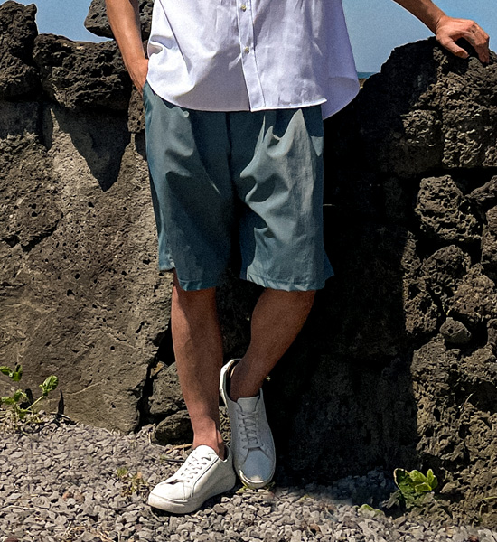 (2XL-5XL)<BR>마후리 百慕大 松紧带裤