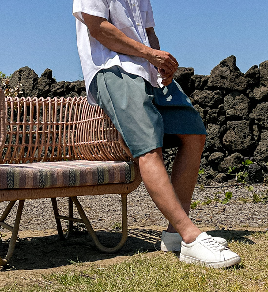 (2XL-5XL)<BR>마후리 百慕大 松紧带裤