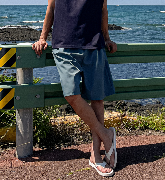 (2XL-5XL)<BR>마후리 百慕大 松紧带裤