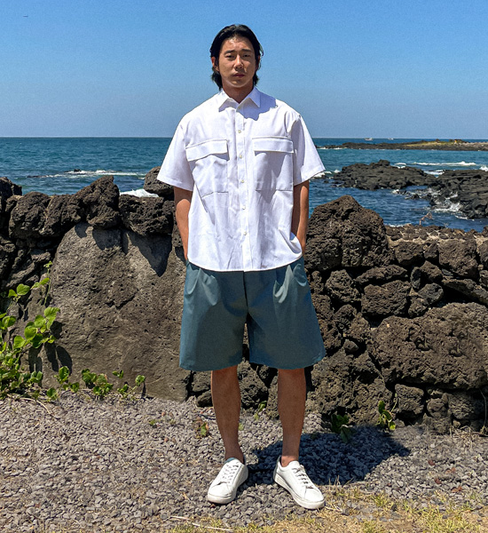 (2XL-5XL)<BR>마후리 百慕大 松紧带裤