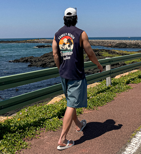 (2XL-5XL)<BR>마후리 百慕大 松紧带裤