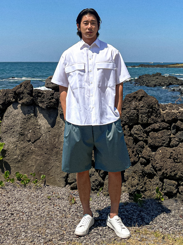 (2XL-5XL)<BR>마후리 百慕大 松紧带裤