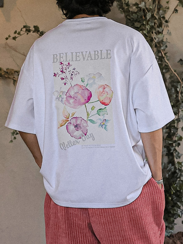 (XL-6XL)<BR>라히야드 短袖T恤