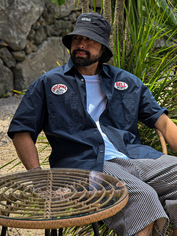 (L-5XL)<BR>마스노디 短袖衬衫