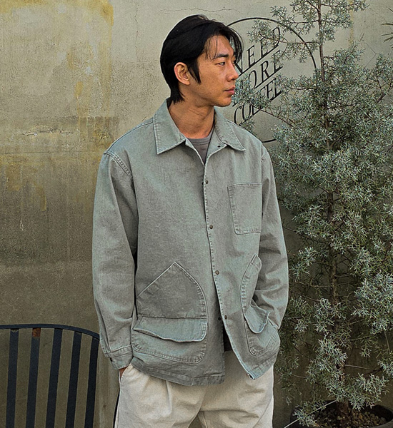 앙티브 工作夹克