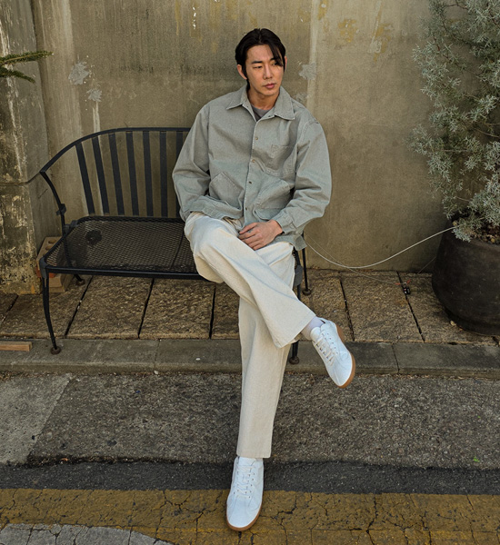 앙티브 工作夹克