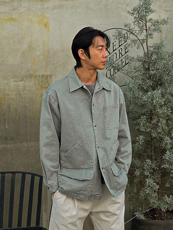 앙티브 工作夹克