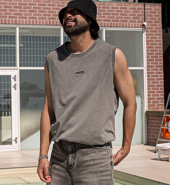 (XL-6XL)<BR>버드호 颜料 背心