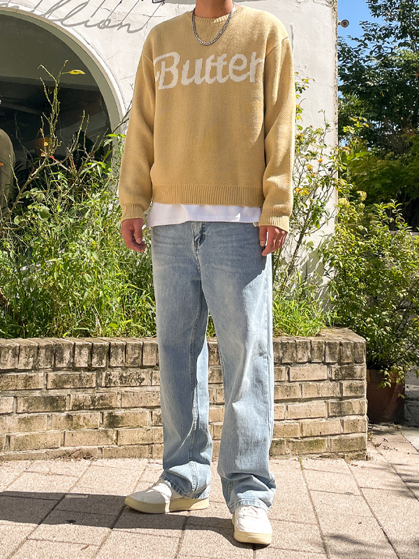 (S-5XL)<BR>메리드 广泛的 牛仔裤 816