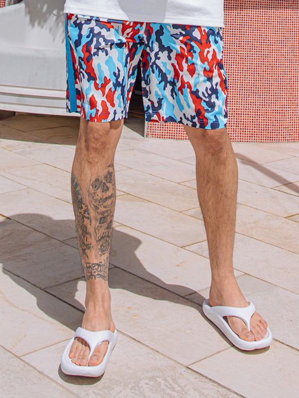 (M-4XL)<BR>여름좋아 카모 唤醒裤