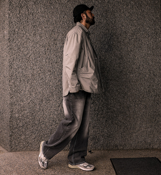 (S-6XL)<br>로더스비 半宽配合 牛仔裤 #05