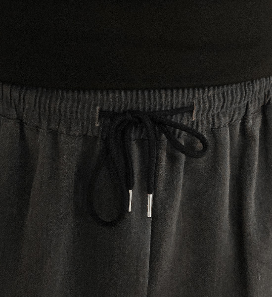 (XL-6XL)<BR>마모린 半宽配合 松紧带宽松裤