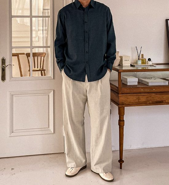 (L-5XL)<BR>스털링 衬衫