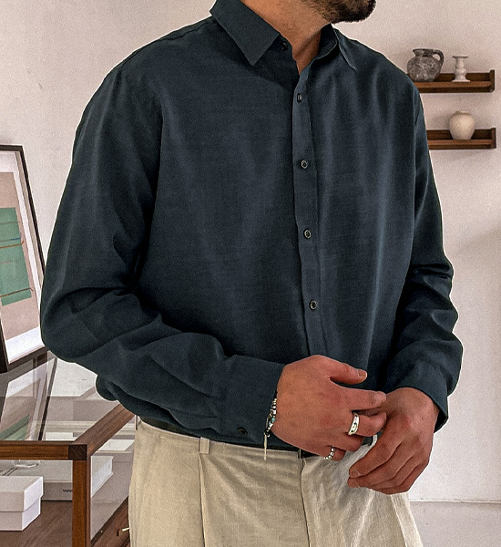 (L-5XL)<BR>스털링 衬衫