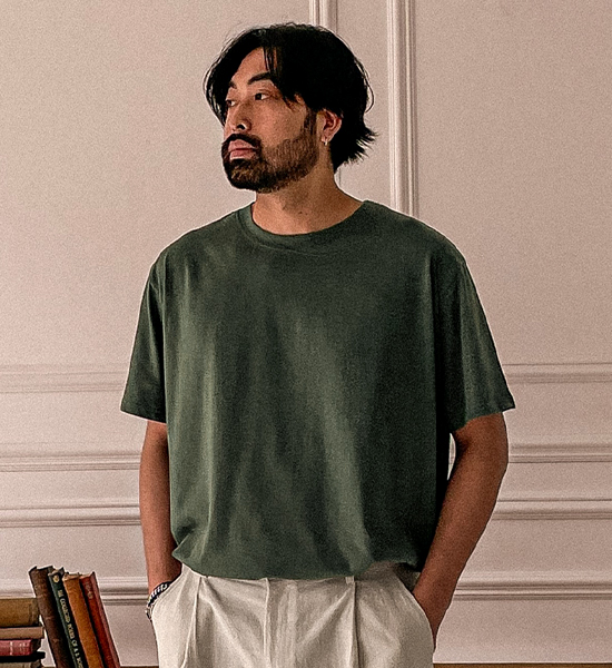 (M-6XL)<br>옹기종기 圆形短袖连体衣 <br><font color="#098a09"><B>选择长度 (基础,长款+6cm)</B></font>