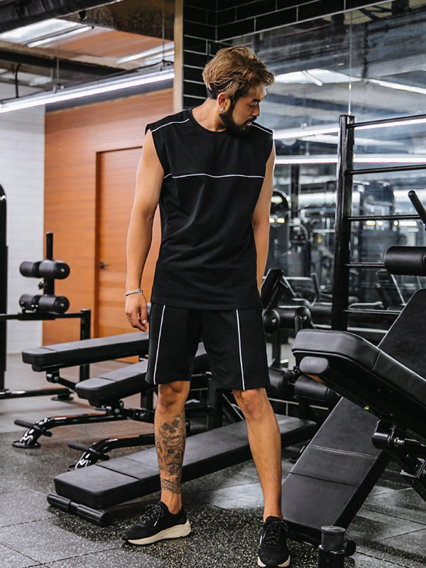 (L~5XL)<br>액트 无袖连衣裙