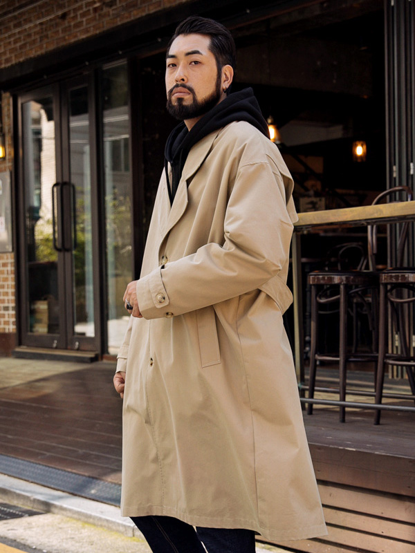 (L-5XL)<br>리더스 Trench风衣