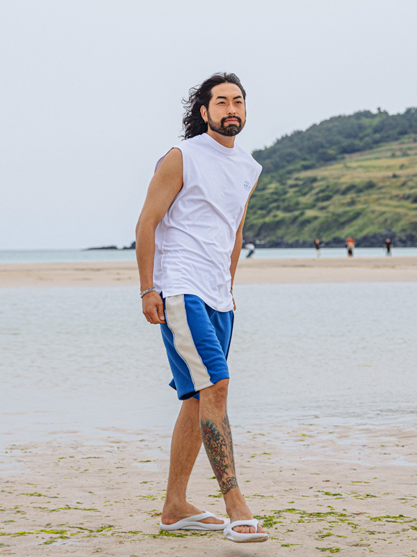 (L~5XL)<br>서프독 侧缝 背心